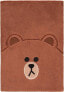 Line Friends Pluszowy Notes / Notatnik A5 Miś Brown