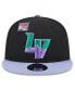 Men's Black/Purple Las Vegas Aviators Grape Big League Chew Flavor Pack 9FIFTY Snapback Hat