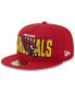 Men's Cardinal Arizona Cardinals 2023 NFL Draft 59FIFTY Fitted Hat