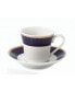 12 Piece 2oz Espresso Cup and Saucer Set, Service for 6