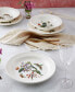 Botanic Garden Harmony Emerald 4 Piece Dinner Plate Set