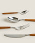 Set of maple cutlery