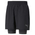 Puma Run 2In1 5" Short M Mens Black Casual Athletic Bottoms 52104951