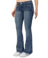 Juniors' Heavy-Stitch Flare-Leg Jeans