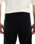 ASOS DESIGN tapered fit jeans in black - BLACK