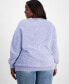 Trendy Plus Size Celestial Graphic-Print Sweatshirt