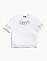 ASOS DESIGN PRIDE genderless baby tee in white with chest print