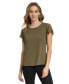 Women's Mesh Sleeve Top