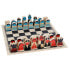 PETIT COLLAGE On The Move Wooden Chess Set Board Game