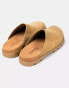 Camper – Clogs in Beige mit Polsterung