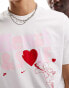 Nike unisex heart and sole graphic t-shirt in white