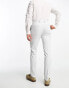 ASOS DESIGN wedding skinny suit trousers with micro texture in ice grey