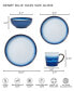 Blue Haze 12-Pc Dinnerware Set, Service for 4