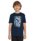 Big Boys Cotton Short-Sleeve Football Energy Graphic T-Shirt