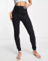 Pull&Bear skinny high waisted jean in black