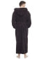 Men's Soft Fleece Robe, Ankle Length Hooded Turkish Bathrobe