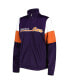 Women's Purple Phoenix Suns Change Up Full-Zip Track Jacket