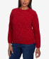 Women's Classic Chenille Pullover Sweater