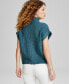 Women's Funnel-Neck Short-Sleeve Sweater Vest, Created for Macy's