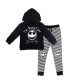 Baby Boys Nightmare Before Christmas Jack Skellington Hoodie and Pants Outfit Set to