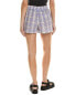 Ganni Seersucker Short Women's