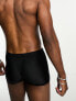 COLLUSION swim brief short in black