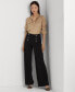 Stretch Jersey Wide-Leg Pants