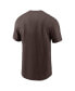 Men's Brown San Diego Padres Fuse Logo T-Shirt