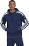 Adidas Bluza adidas SQUADRA 21 Sweat Hoody GT6636 GT6636 granatowy M