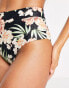 Rip Curl Sol Seeker Mirage high waist bikini bottom in tropical print