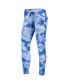 Women's Royal Los Angeles Dodgers Tie-Dye Jogger Pants