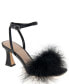 Women's Relby Feathered High-Heel Two-Piece Dress Sandals