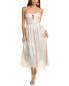 O.P.T. Gemma Midi Dress Women's White 0