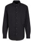 Men's Regular-Fit Tonal Logo Jacquard Button-Down Shirt