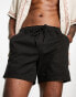 ASOS DESIGN 3 pack slim chino shorts in shorter length with elasticated waist save