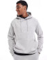 DTT overhead hoodie in light grey marl