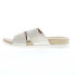 Spenco Twilight Woven Slide SP1122ABU Womens Beige Slides Sandals Shoes