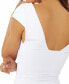 Women's Cap-Sleeve Corset Camisole