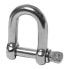 STOKER Straight galvanized shackle 3/16´´