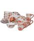 Harvest Splash 16 Piece Dinnerware Set