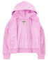 Kid Fleece-Lined Zip-Up Jacket - Pink 7