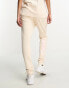 EA7 boyfriend fit joggers in beige