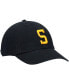 Men's Black Pittsburgh Steelers Clean Up Alternate Adjustable Hat