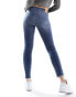 ONLY ankle length skinny jeans in blue grey denim