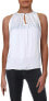 Vince Camuto 174965 Womens Petite Sleeveless Halter Blouse White Size PS