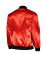 Men's and Women's Red Scarface The World is Yours Varsity Full-Snap Jacket