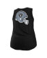 Women's Black Las Vegas Raiders Plus Size Tank Top