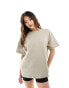 ASOS 4505 Icon boxy heavyweight oversized t-shirt with quick dry in sand