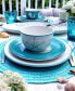 Ocean View 16Pc Dinnerware Set, Service for 4