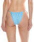 Monica Hansen Beachwear Money Maker Side Tie String Bikini Bottom Women's Blue S